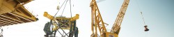 Sapura Energy's driller and crane